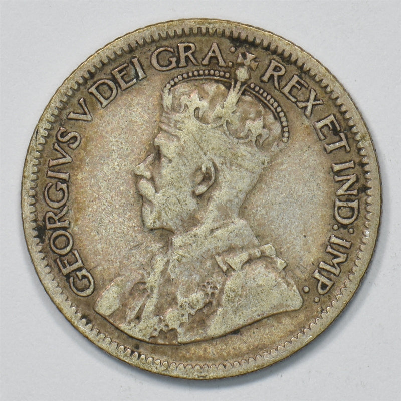 Canada 1929 George V 10 Cents Silver P9029630