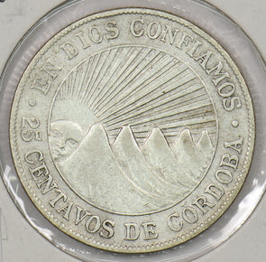 Nicaragua 1912 25 Centavos P290404 combine shipping2