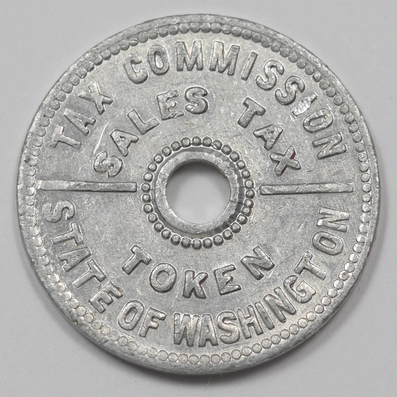 Washington State Sales Tax Token P1513290