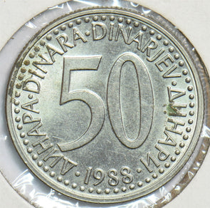 Yugoslavia 1988 50 Dinara P900007 combine shipping1