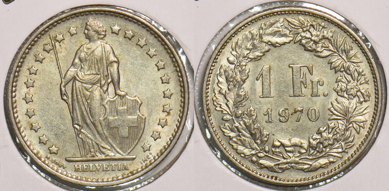 Switzerland 1970 Franc P150080 combine shipping0