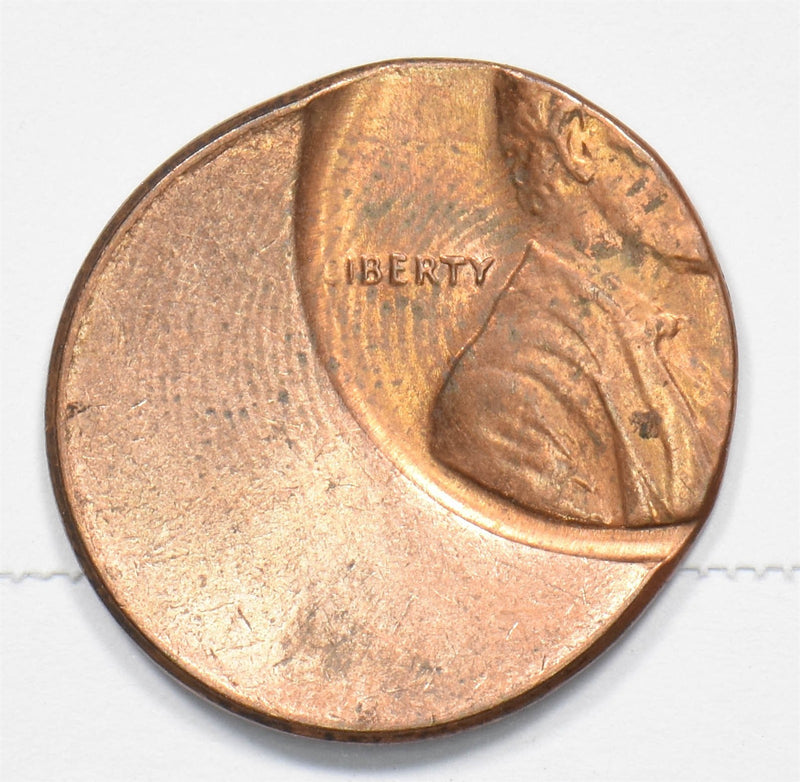 1959-2008 Lincoln Memorial Cent 65% Off Center Struck P191329 BU0