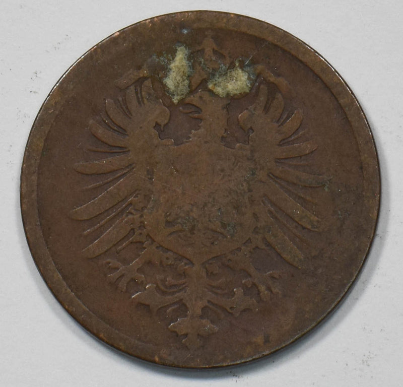 Germany 1875 2 Pfennig Wilhelm I P902803 combine shipping0