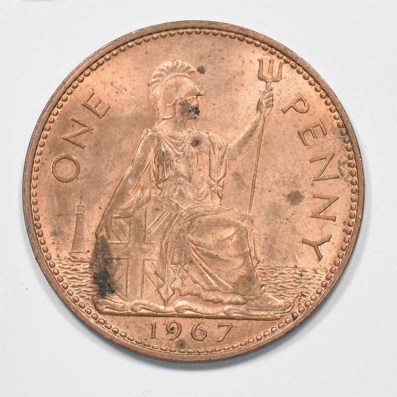 United Kingdom 1967 Elizabeth II Penny P9028890