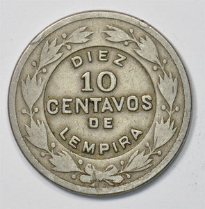 Honduras 1951 10 Centavos Pyramid P903505 combine shipping1