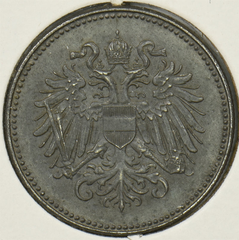 Austria 1918 20 Heller Eagle animal P190387 combine shipping0