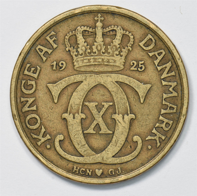 Denmark 1925 2 Kroner Christian X P903451 combine shipping0