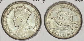 New Zealand 1934 Shilling P290431 combine shipping0