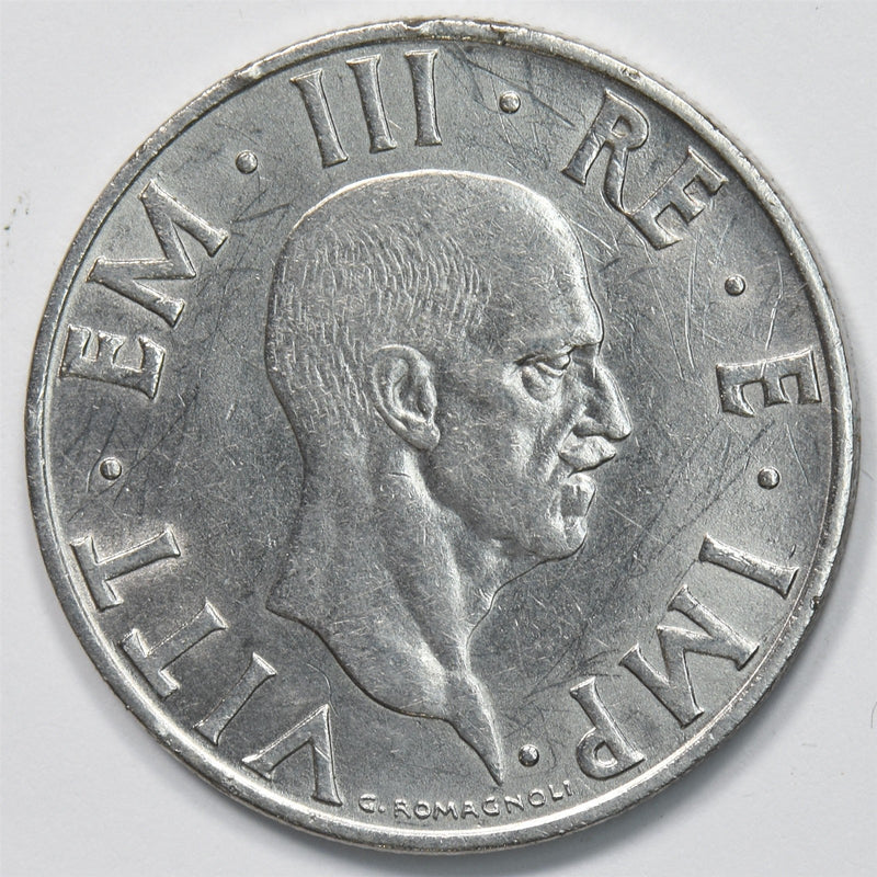 Italy 1939-R Vittorio Emanuele III 2 Lire P9027070