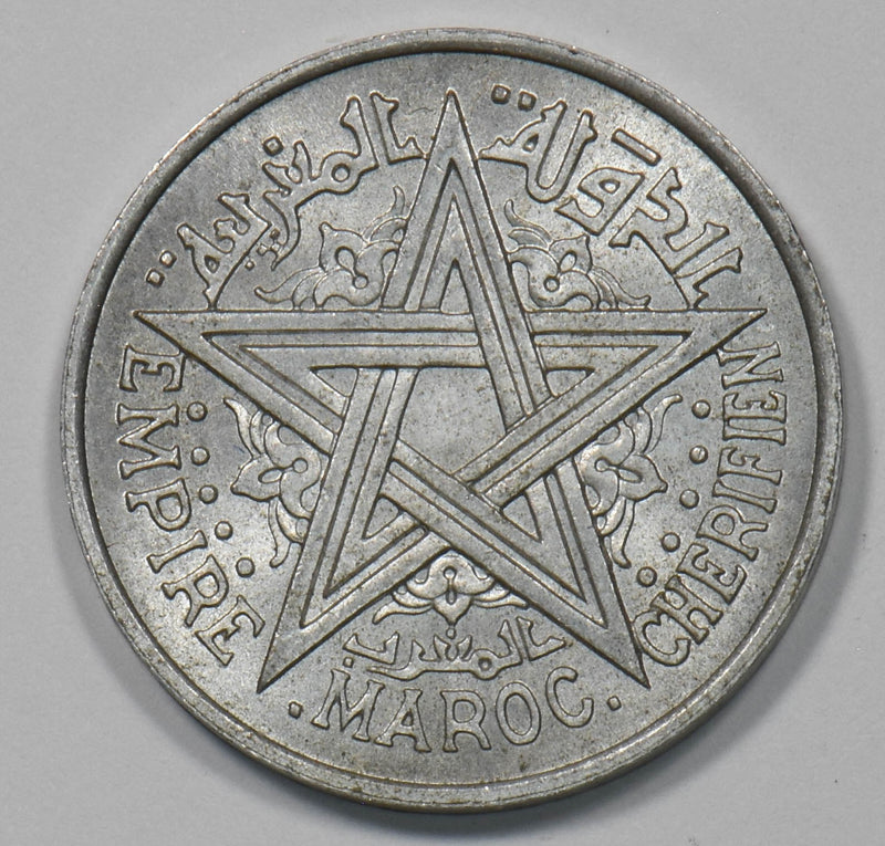 Morocco 1370-1951 2 Francs Mohammed V P902820 combine shipping0