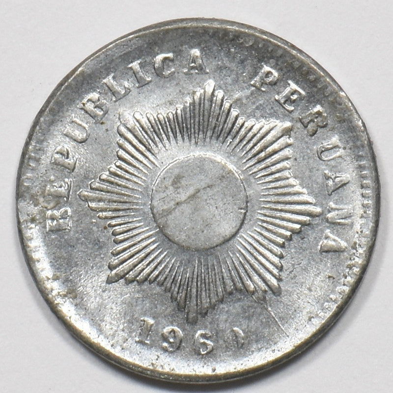 Peru 1960 Republic Centavo P1510610