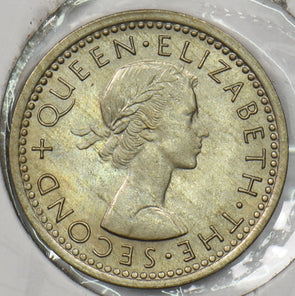 New Zealand 1963 3 Pence P900325 combine shipping1