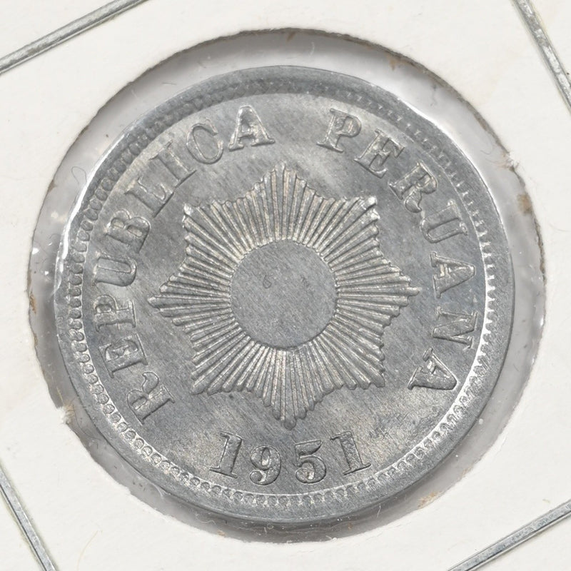 Peru 1951 Republic 2 Centavos P9046630