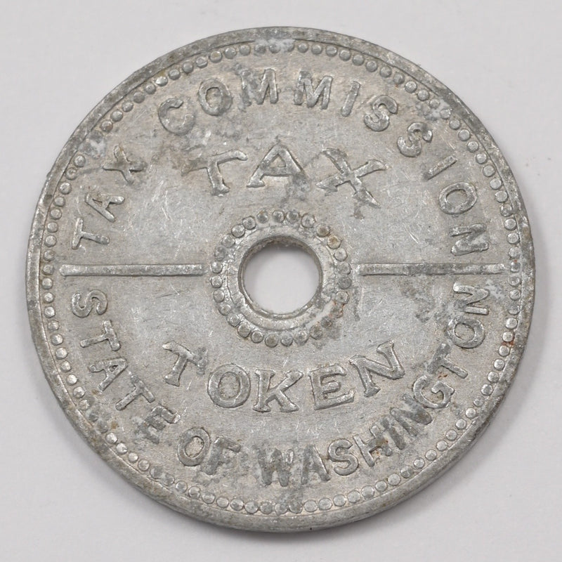 1935 Washington State 10 cents or Less Tax Token P1914620