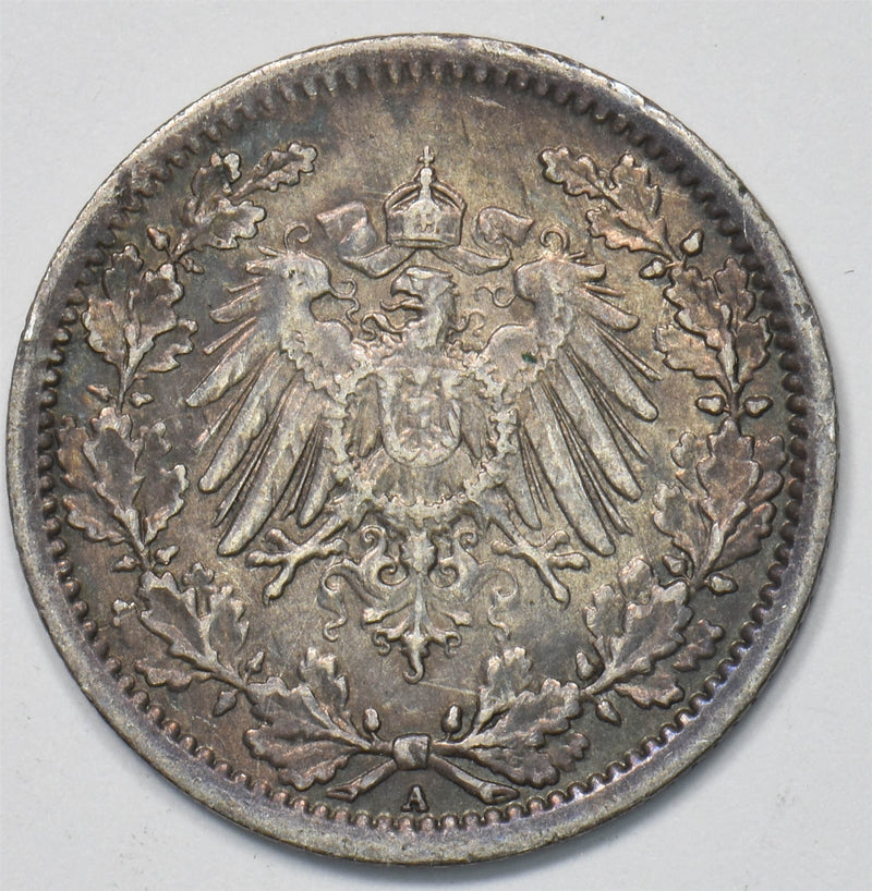 Germany 1917-A 1/2 Mark Silver Eagle P903415 combine shipping0