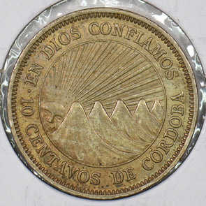 Nicaragua 1954 10 Centavos P290372 combine shipping2