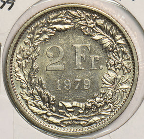 Switzerland 1979 2 Francs P190146 combine shipping2