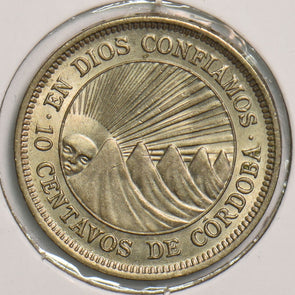 Nicaragua 1965 10 Centavos P290244 combine shipping2