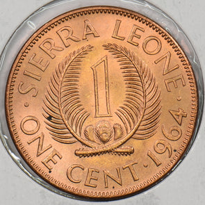 Sierra Leone 1964 Cent P190335 combine shipping2