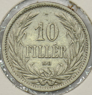 Hungary 1909 KB 10 Filler P150153 combine shipping1