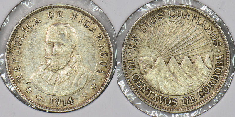 Nicaragua 1914 10 Centavos P290414 combine shipping0