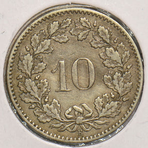 Switzerland 1881 B 10 Rappen P240005 combine shipping2