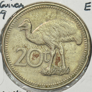 Papua New Guinea 1999 20 Toea Cassowary animal P900396 combine shipping0