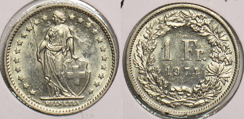 Switzerland 1974 Franc P150081 combine shipping0