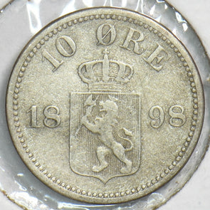Norway 1898 10 Ore P190042 combine shipping0