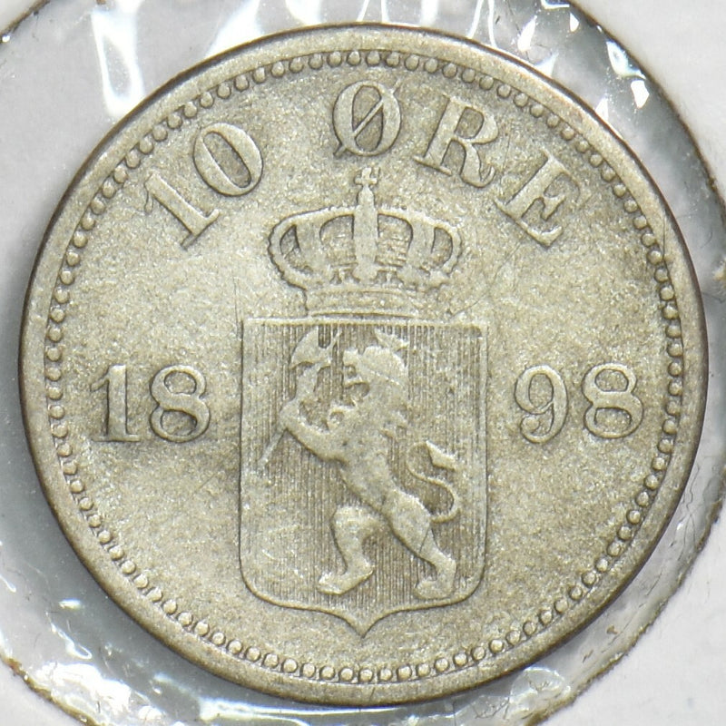 Norway 1898 10 Ore P190042 combine shipping0