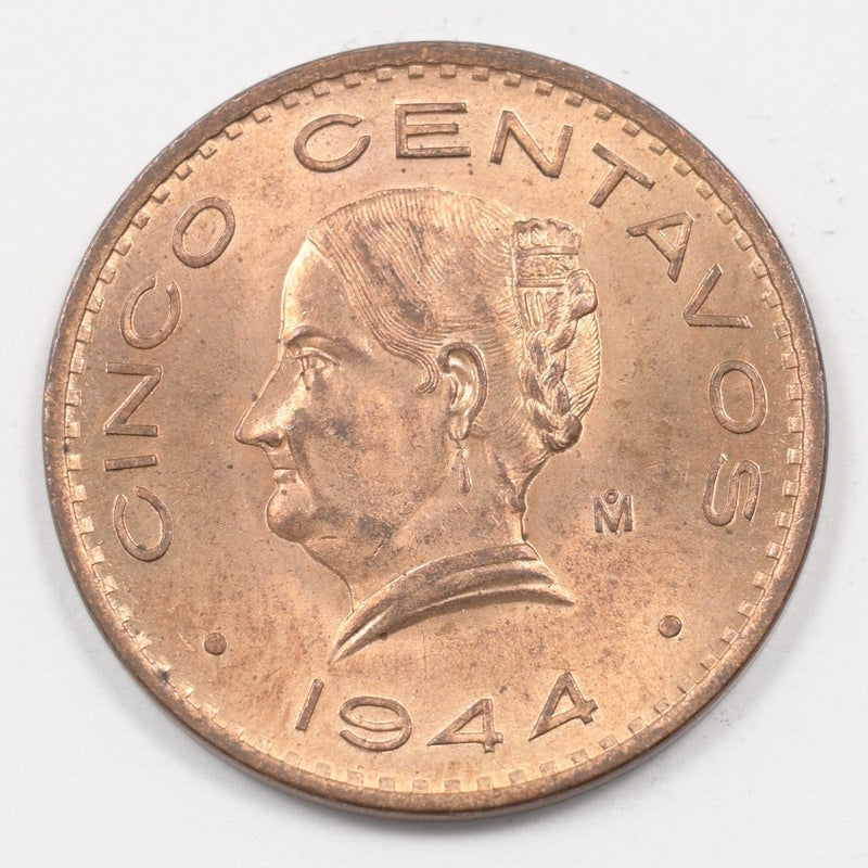 Mexico 1944-MO Josefa Ortiz 5 Centavos P9039360