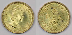 Hong Kong 1971 5 Cents P190266 combine shipping0