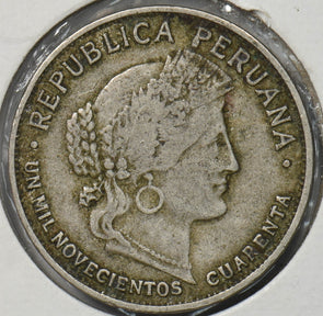 Peru 1940 10 Centavos Head of Ceres P903543 combine shipping0