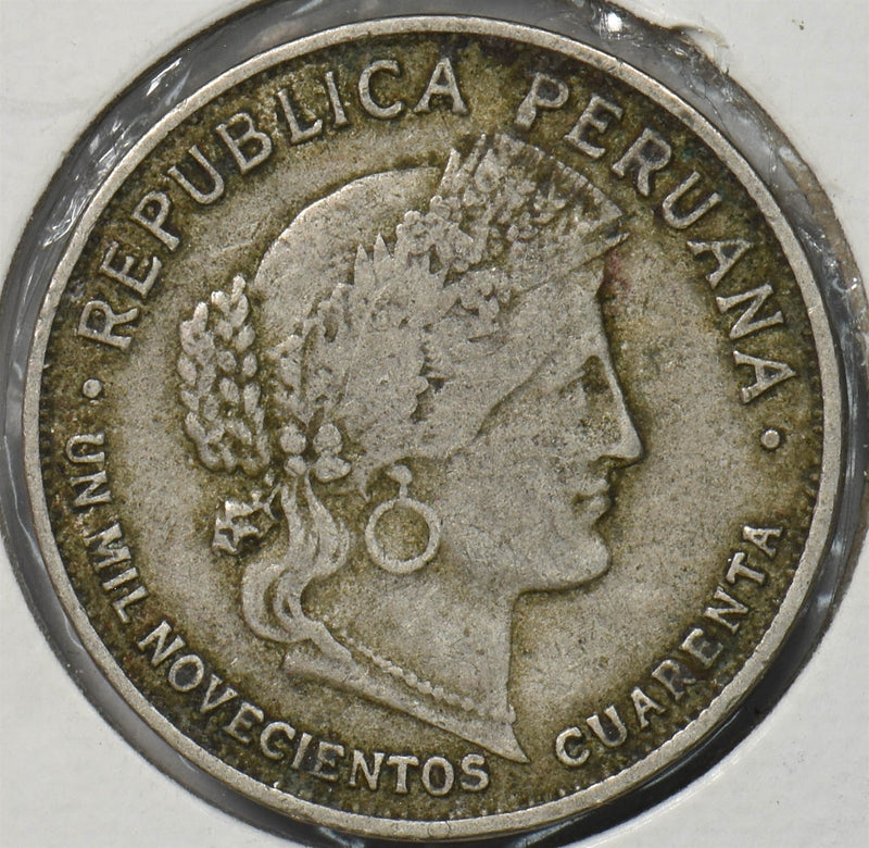 Peru 1940 10 Centavos Head of Ceres P903543 combine shipping0