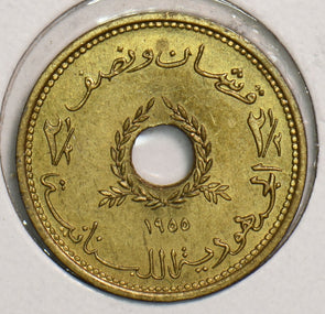 Lebanon 1955 2 1/2 Piastre P290228 combine shipping2