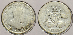 Australia 1910 Shilling Emu Kangaroo animal P150066 combine shipping0