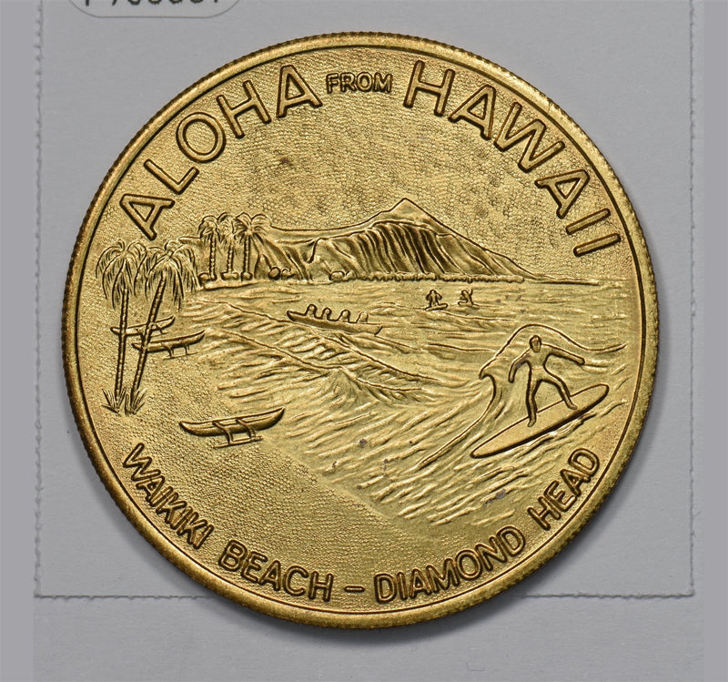 1976 Aloha from Hawaii, Honolulu Dollar Souvenir Token P9030870