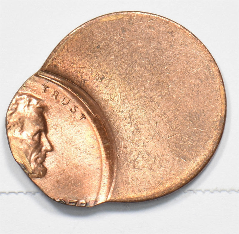 1959-2008 Lincoln Memorial Cent 80% Off-Center Struck P1913320