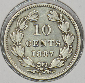 Nicaragua 1887 10 Centavos P290413 combine shipping2
