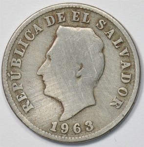 El Salvador 1963 5 Centavos Francisco Morazan P903516 combine shipping0