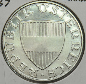 Austria 1967 10 Schilling P190365 combine shipping1