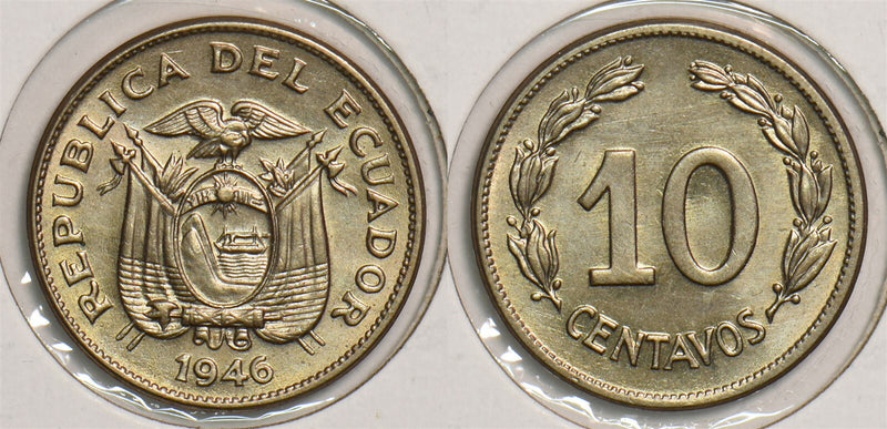 Ecuador 1946 10 Centavos P290304 combine shipping0