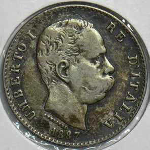Italy 1887 Lira P290066 combine shipping0