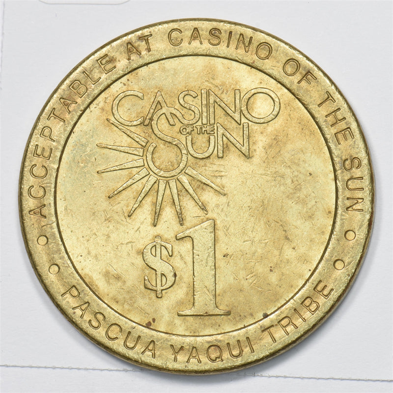 Casino of the Sun- Tuscan, Arizona $1 Token P9030750