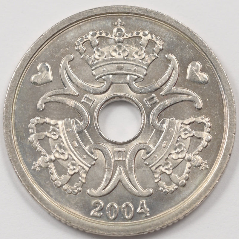 Denmark 2004 Margrethe II 2 Kroner P9040170