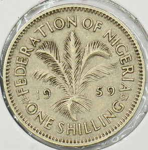 Nigeria 1959 Shilling P150258 combine shipping1