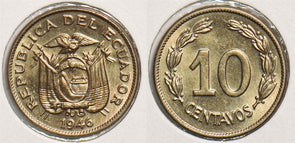 Ecuador 1946 10 Centavos P290303 combine shipping0