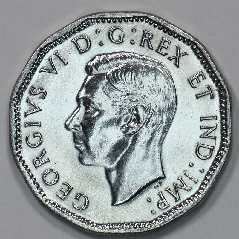 Canada 1945 George VI-Victory Nickel 5 Cents P9031550