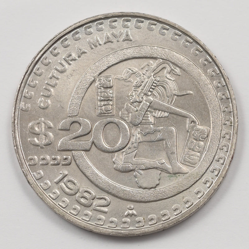 Mexico 1982-MO Cultura Maya 20 Pesos P9039140
