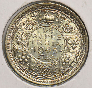 India British 1945 B 1/4 Rupee P490100 combine shipping2